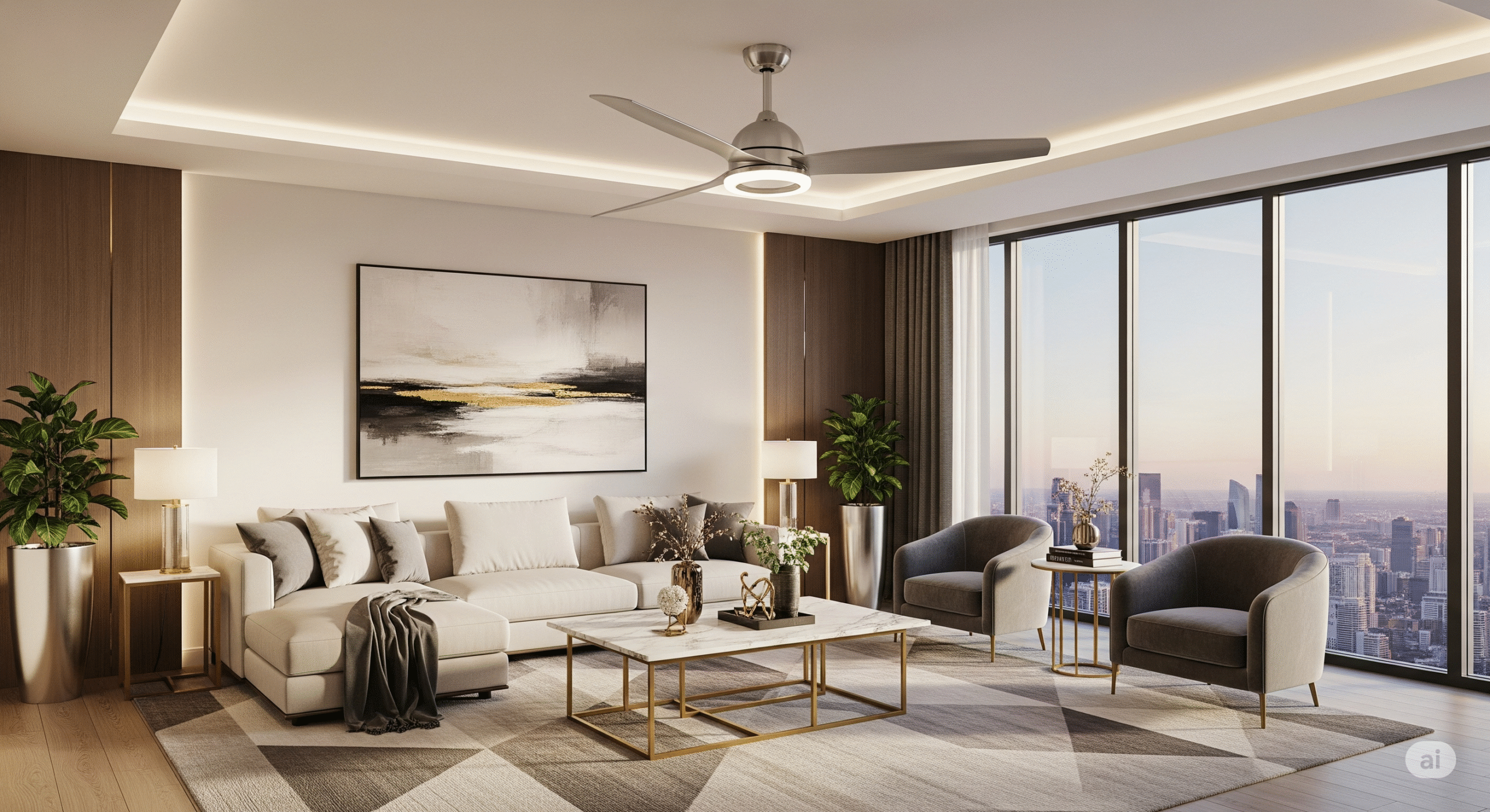Ceiling Fan Livingroom